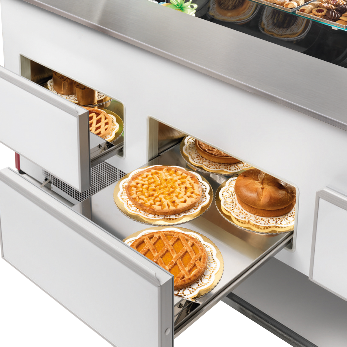 Bäckerei Kuchen und Tortenvitrine Colorado 2200