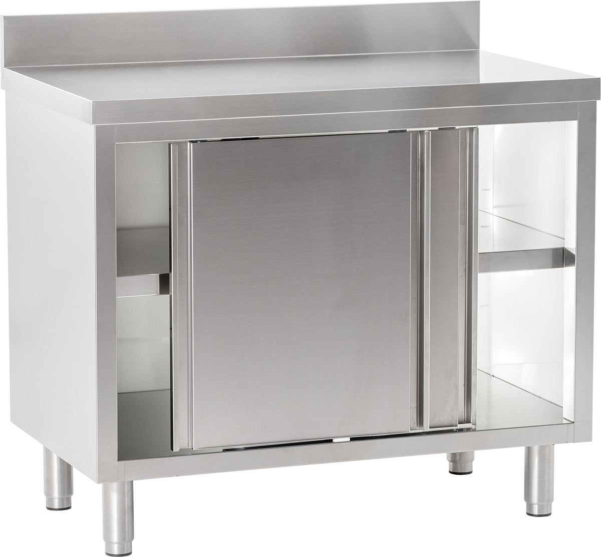 Arbeitsschrank mit Aufkantung B 180cm x T 70cm