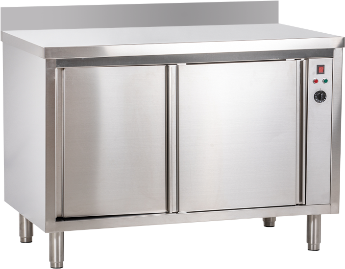 Wärmeschrank mit Aufkantung B 150cm x T 70cm