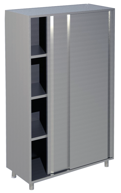 Geschirrschrank mit 2 Schiebetüren B 120cm Höhe 200cm