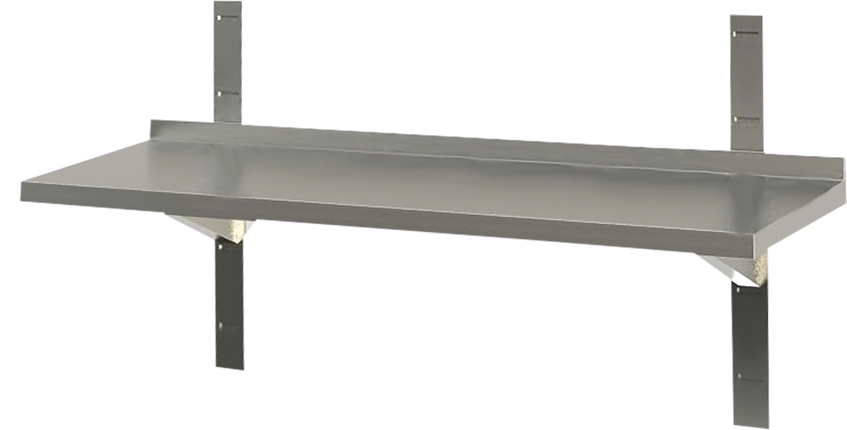 Wandbord 1 Boden mit Aufkantung B 180cm x T 30cm