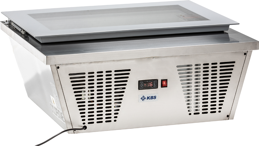 Aufsatzvitrine für Speiseeis ASV 14 Eis