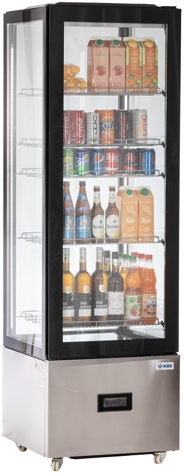 Panoramavitrine Quad Basic